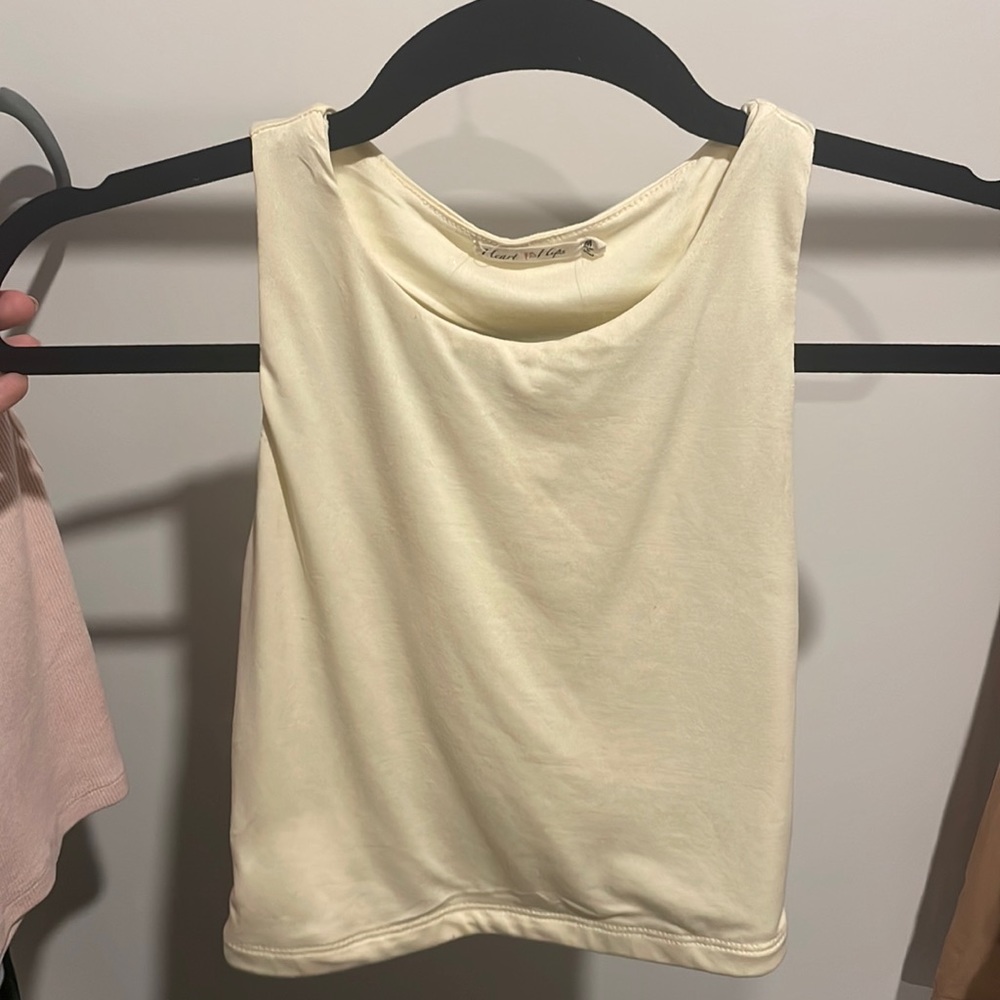 Women’s high beck crop top